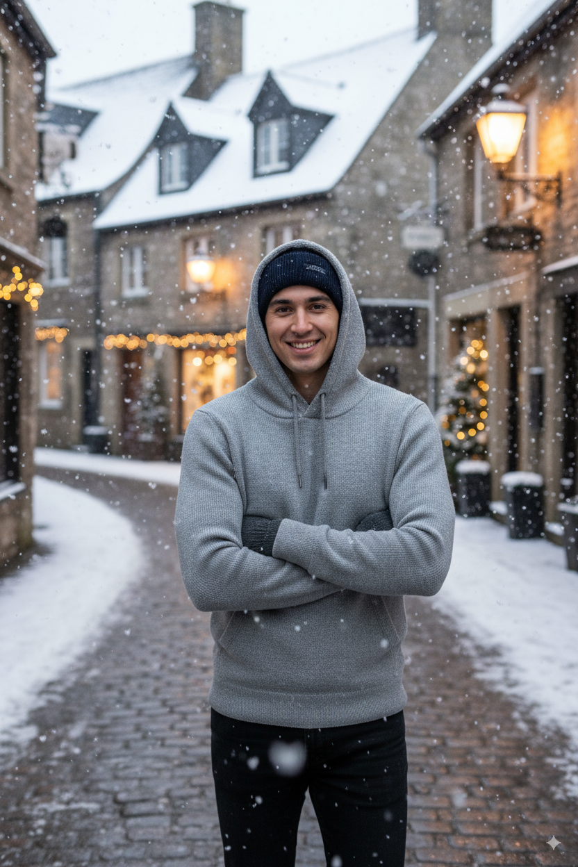 Erkek Kışlık Kalın Bere Pamuklu Katlamalı Stone Model Sıcak Tutar Esnek Rüzgar Geçirmez